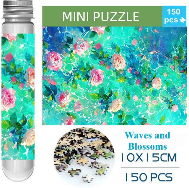 MaxRenard Wellen und Blüten, Puzzle, 150 Teile - Bild 1