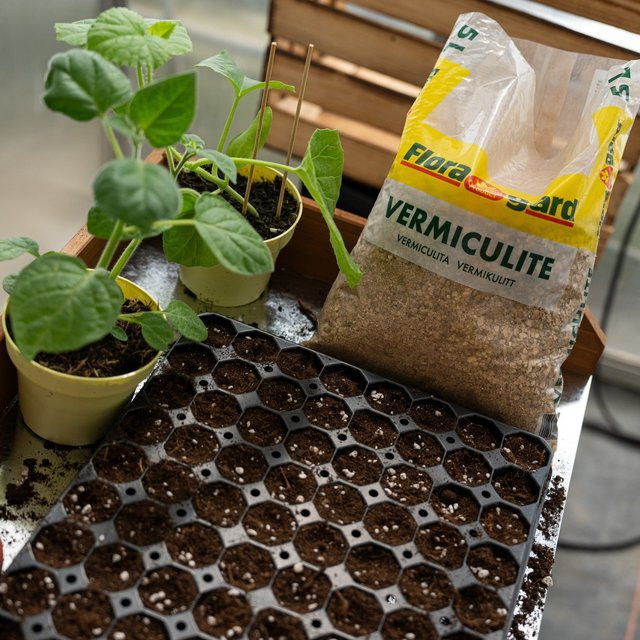 Floragard Vermiculite Fine, braun, 2 x 5 l - Bild 1