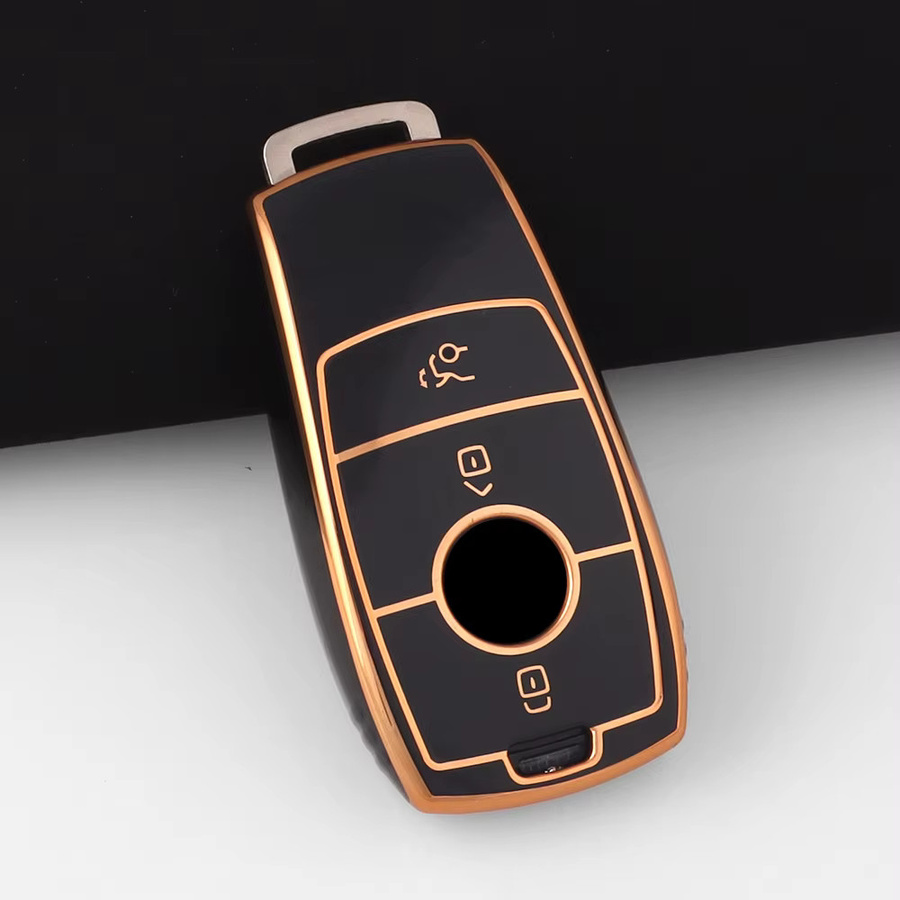 Kuvi TPU Schlüsselhülle für Mercedes Benz E C S GLC Klasse E200 E400 E63 W213 S550 S560 C260 A200 Auto Schlüssel Schutzhülle - Bild 3