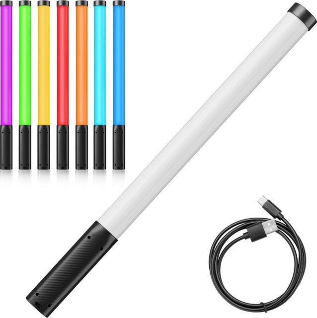 Ulanzi VL119 RGB-Handlichtstab mit 2500–9000 K für Fotografie und Vlog, 50 cm RGB-Sticklicht, wiederaufladbar - Bild 1