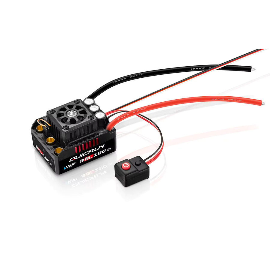 Hobbywing QuicRun 150A G2 elektronischer Drehzahlregler, 1/8 RC Auto - Bild 2