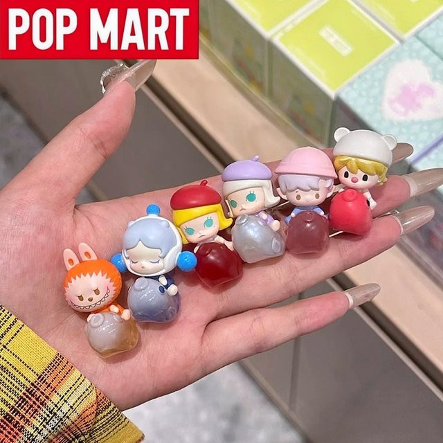 POP MART Pop Bean Lucky Chaim Serie, Mini-Puppe, Mini-Blindbox-Ornament - Bild 1