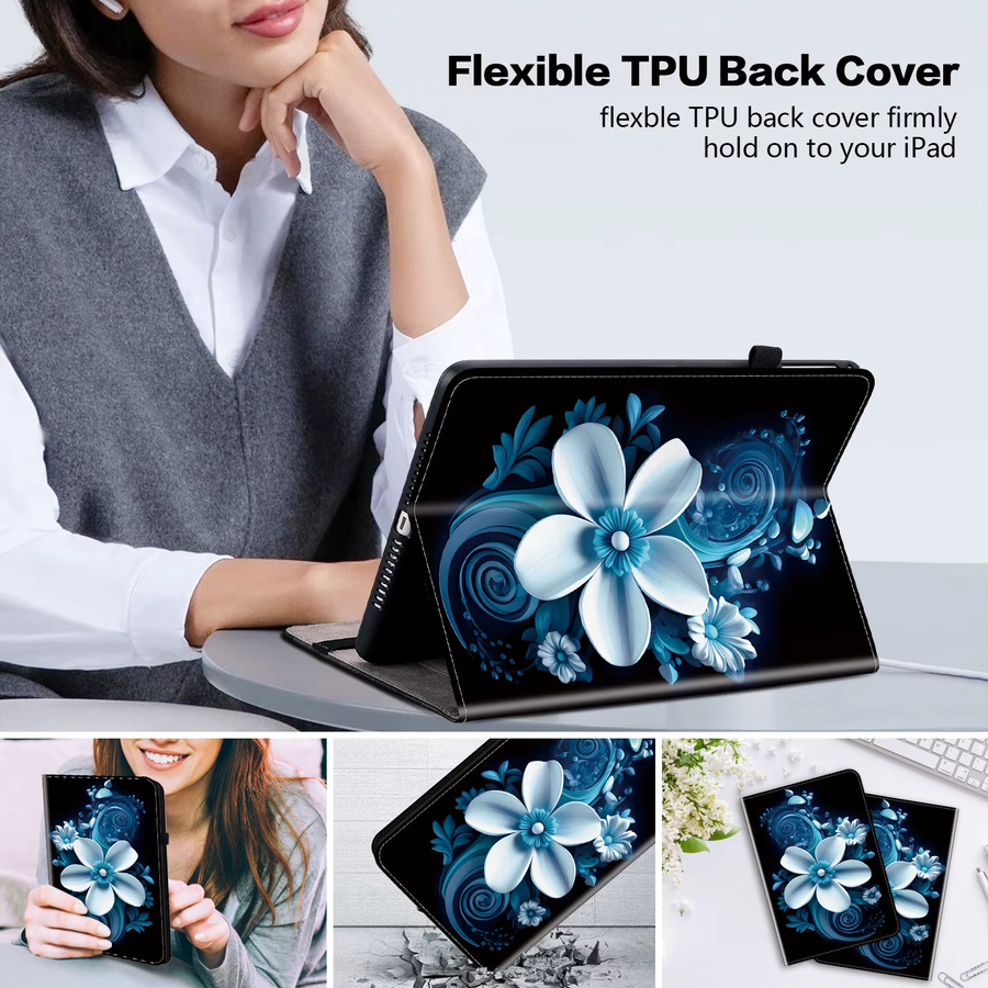 JESSLEI Leder-Flip-Cover Tablet-Hülle für Realme Pad 2 11.5, Pad Mini 8.7, OPPO Pad Mini 8.8 SE, Air 10.36 und Realme Pad 10.4 X - Bild 2