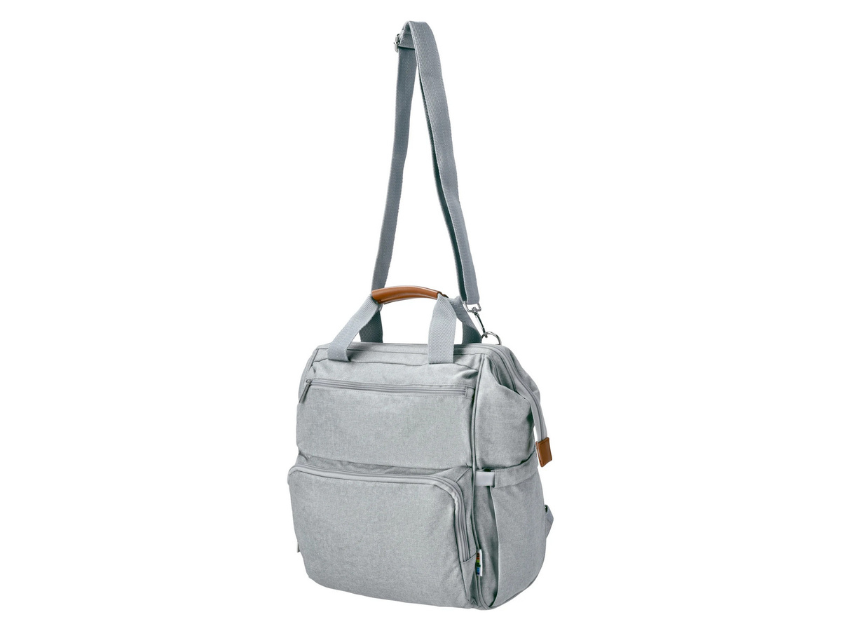LUPILU Wickelrucksack mit Zubehör in Grau - Bild 2