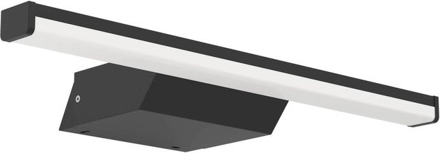 Eglo LED-Spiegelleuchte Regello-Z Schwarz mit CCT-RGBW, dimmbar und Fernbedienung für das Badezimmer - Bild 1