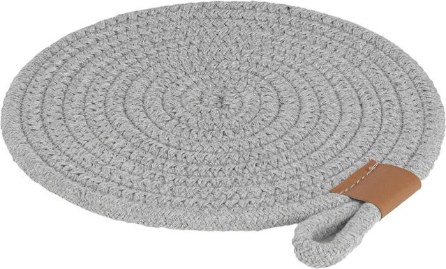 Topfuntersetzer JUSTINUS LIFE STYLE in Grau, Durchmesser: 20 cm - Bild 1