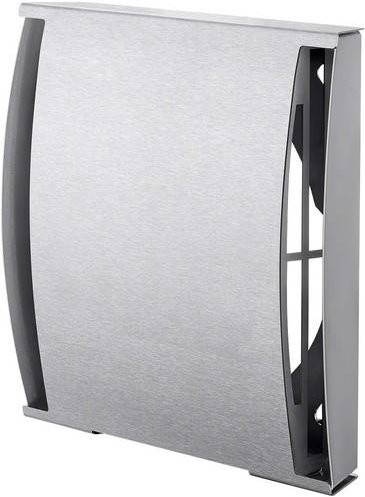 Helios KWL 45-160 FB-W Fassadenblende weiß beschichtet mit Gitter in Weiß und Silber - Bild 1