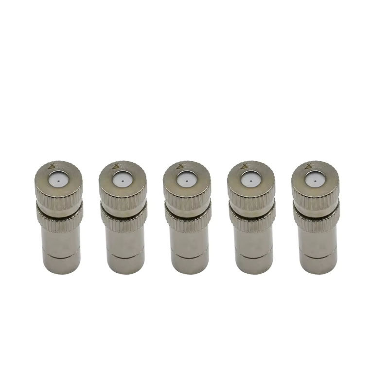 50 Stück ENTENCO Slip Lock Schnellkupplung 8mm aus Kupfer in Silber für Niederdruck-Nebeldüsen und Bewässerungs-Sprinkler (0,1-0,8mm) - Bild 3
