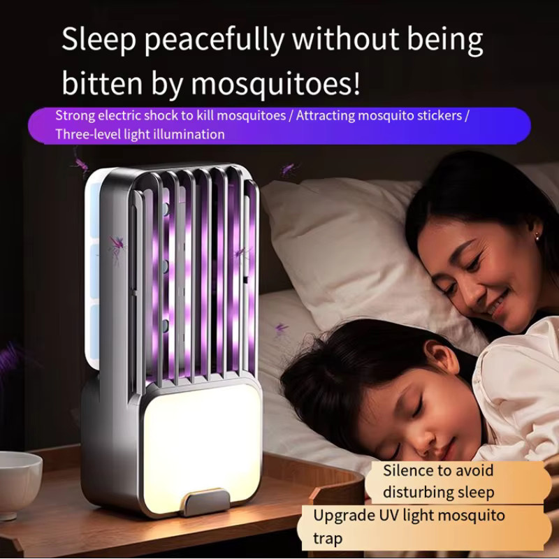 Lenovo UV-Mückenabwehrlampe tragbarer Mückenvernichter mit USB-Aufladung für den Innenbereich geräuschlos - Bild 3
