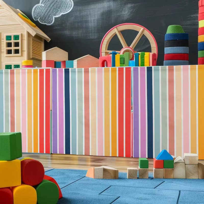VIKAMA Klassenzimmer-Schrankvorhangständer in Multicolour für Schulen und Kindergärten - Bild 2