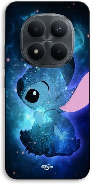 MANIACASE Handyhülle für Xiaomi Redmi Note 15 Pro 5G aus Silikon TPU mit Stitch-Motiv in Schwarz und Multicolour - Bild 1