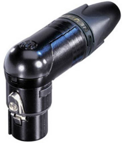Neutrik NC10FRX-14-B XLR-Kupplung gewinkelt 10-polig in Schwarz - Bild 1