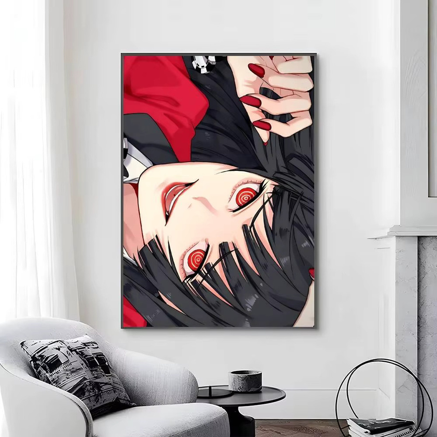 Selbstklebender Anime K-Kakegurui Manga-Poster aus Papier in Mehrfarbig - Bild 6
