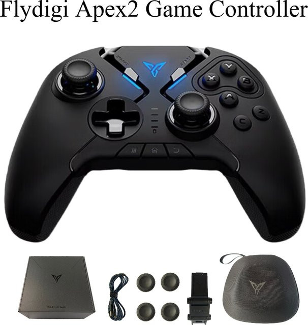 Flydigi Apex2 Gaming-Controller für Android-Spiele in Schwarz - Bild 1