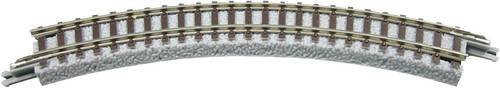 Rokuhan 7297005 Z Gleis mit Bettung Gebogenes Gleis 45 Grad Spur Z 145mm 4er Set - Bild 1