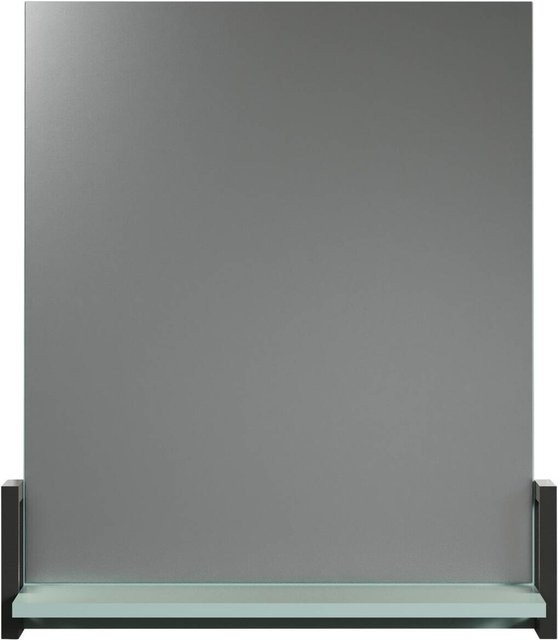 Trendteam Wandspiegel Matix mit Ablage in Dusk Blue Matt B/H/T: 64 x 74 x 24 cm - Bild 1
