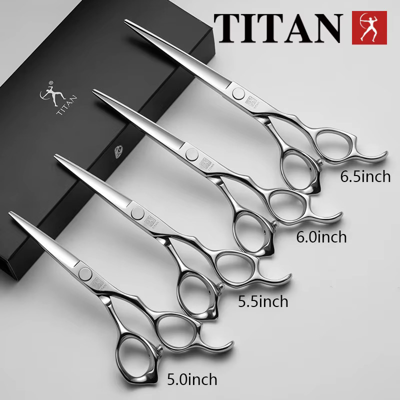 Titan Hird Professionelle Haarschere zur Ausdünnung, 440C - Bild 4