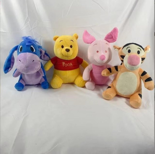 Discover Intime Disney Cartoon-Tier-Plüschtiere, 4-teiliges Set, ab 14 Jahren - Bild 1