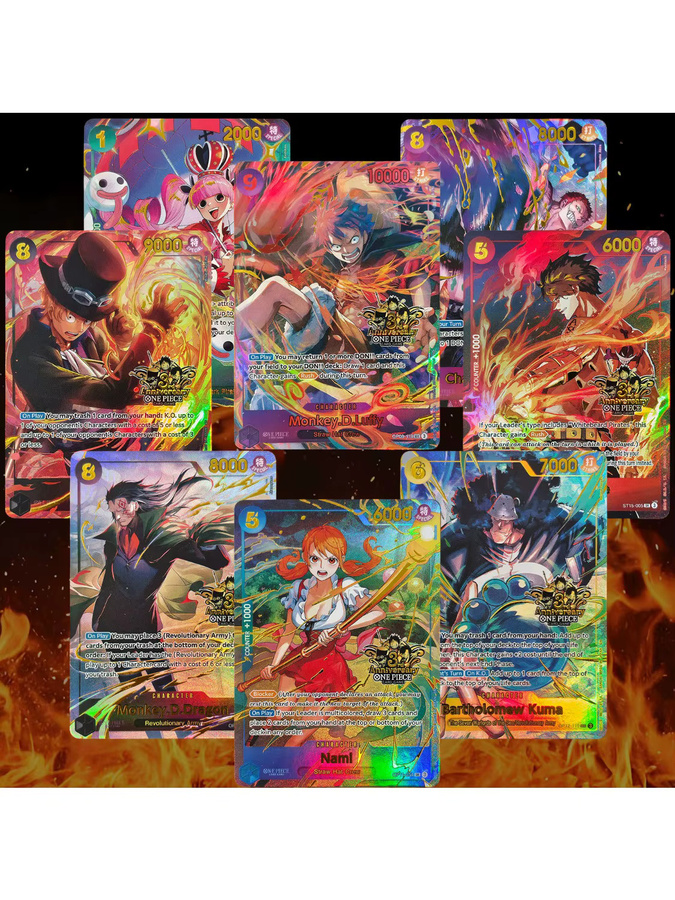 Bandai One Piece, Spielkarten, Englische Version, Japanische Jubiläumsausgabe - Bild 3