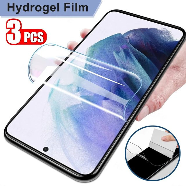 3er-Pack Hydrogel Display Schutzfolie für Vivo S17 S18 X100 Pro S17e S17t S18e X90s T2x T2 Pro 5G transparent - Bild 1