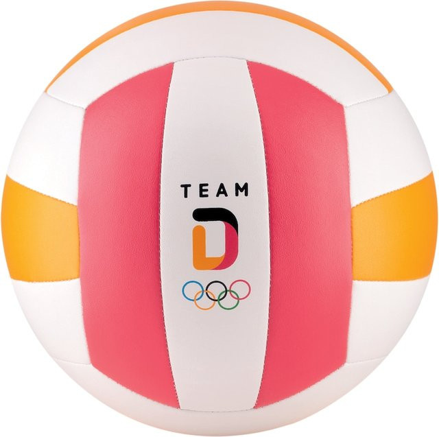 Team D Volleyball weiß/orange/rot - Bild 1