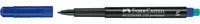 Faber-Castell Multimark 1525 Folienstift permanent mit feiner Spitze in Schwarz oder Blau - Bild 1