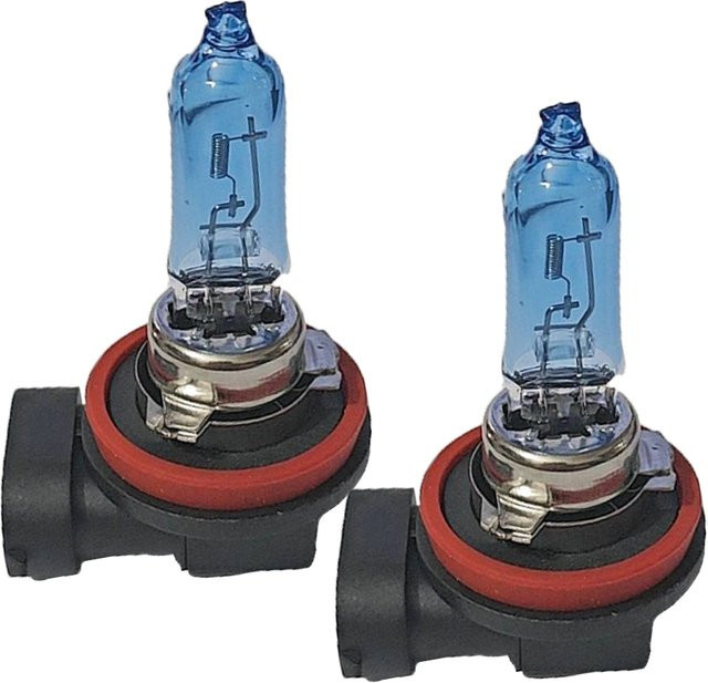 TEENRAM LED Scheinwerfer Lampen Set H8 H9 H11 Xenon Weiß 6000K 100W 2er Pack - Bild 1