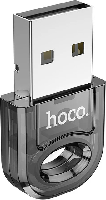 HOCO UA28 Bluetooth USB Adapter Schwarz mit USB-A Anschluss - Bild 1