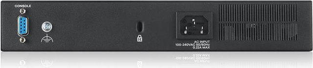 Zyxel GS2220-10 Managed Switch mit 8 x 10/100/1000 Ports und 2 x Kombi-Gigabit-SFP in Schwarz - Bild 1