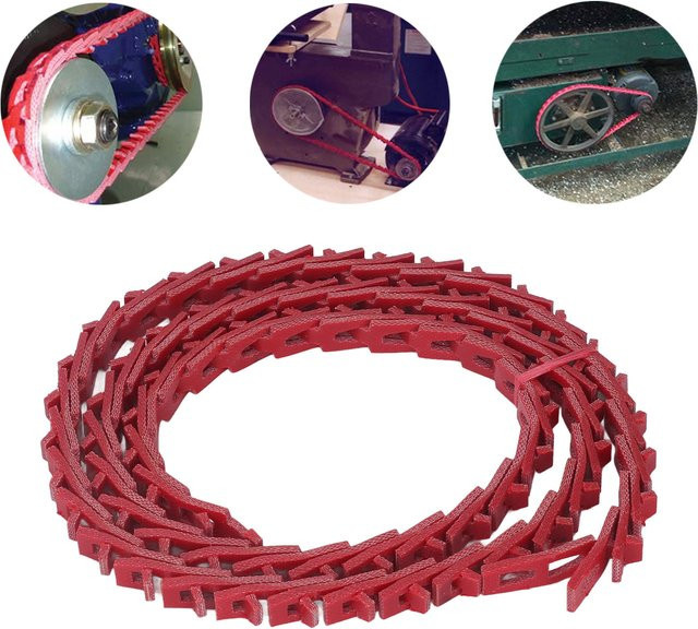 Aramox Power Twist V-Riemen Typ A, 13 x 1200 mm, verstellbares Übertragungsriemen-Verbindungszubehör für Drehmaschinen und Tischkreissägen - Bild 1
