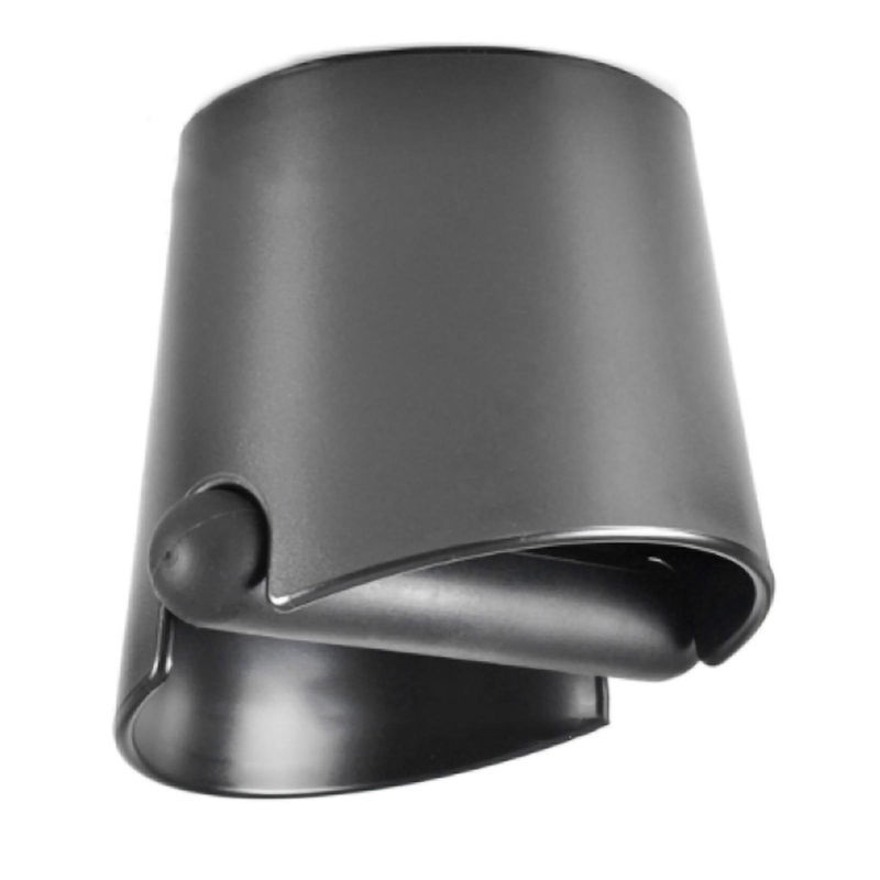 CosyHome Kaffee Ausklopfbehälter aus ABS und Silikon in Schwarz, B/T/H: 16,3 x 15,0 x 13,0 cm - Bild 5