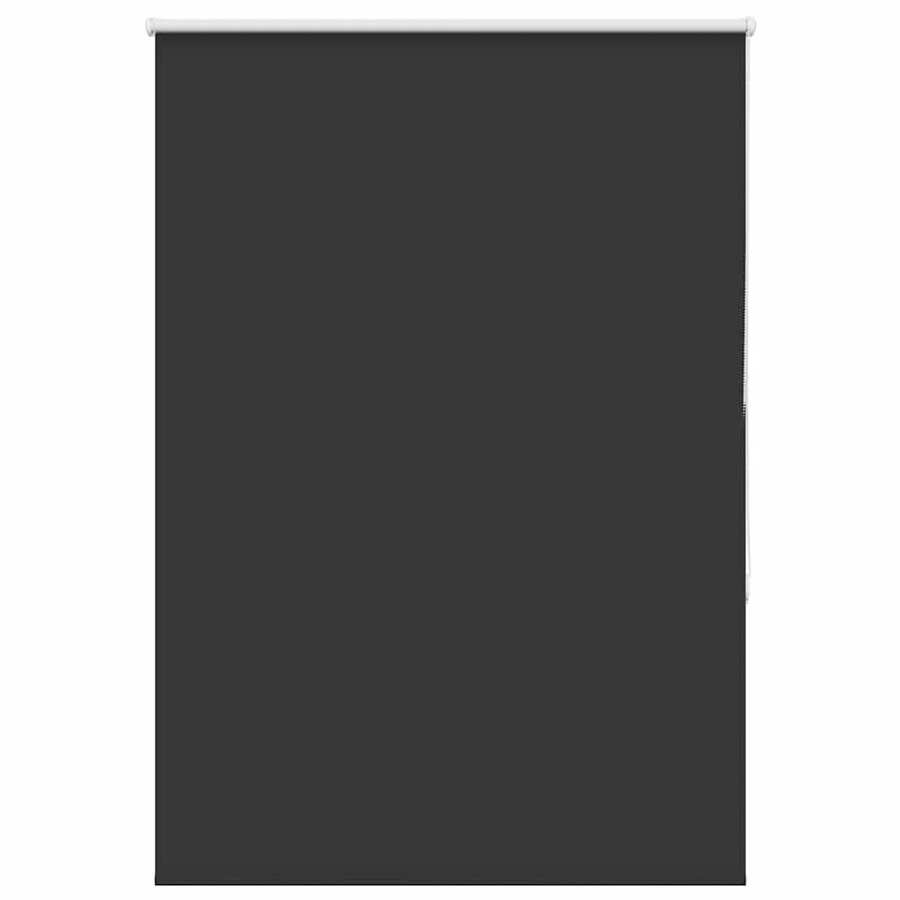 vidaXL Verdunkelungsrollo Schwarz aus Polyester, B/H: 90 x 130 cm - Bild 2