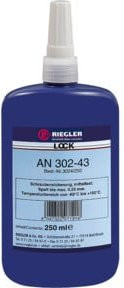 Riegler Lock AN 302-43 Anaerober Klebstoff Blau Mittelfest 10 ml - Bild 1