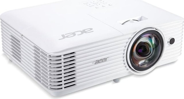 Acer Beamer S1287n Short-Throw XGA Projektor in Weiß mit 4000 ANSI Lumen, 1024x768 Auflösung, HDMI und Ethernet/LAN