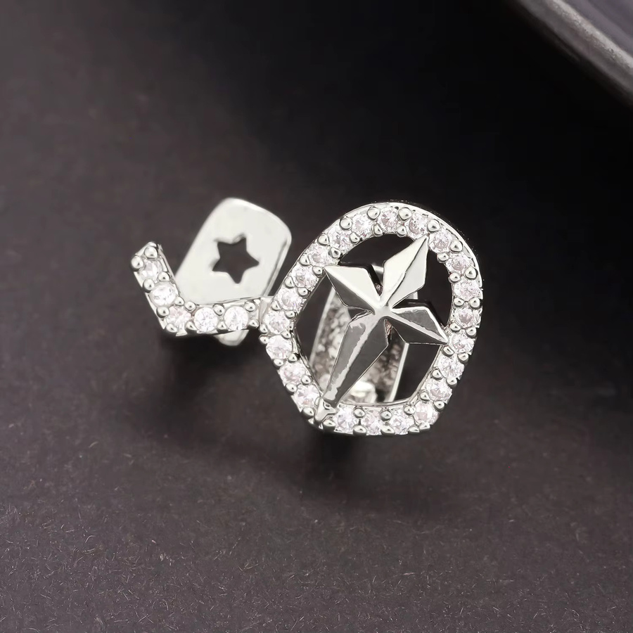 RACHELZ Grillz Zirkonia, Silber, Unisex - Bild 2