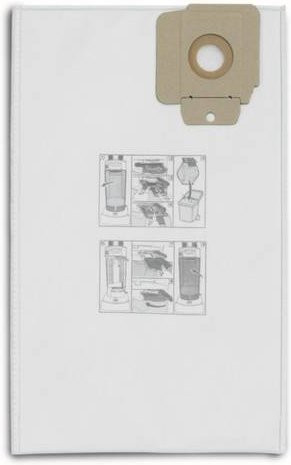 Kärcher Professional Vliesfiltertüten 3-lagig für CV 30/1 - 48/2, 10 Stück - Bild 1