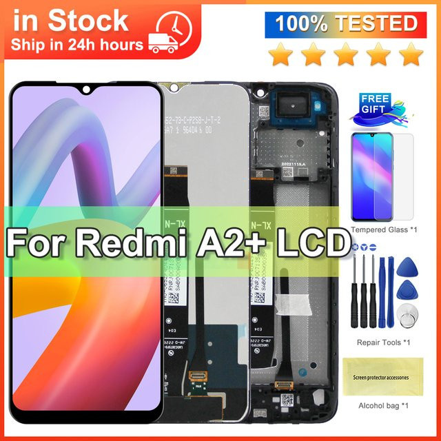Xiaomi Redmi A2 Plus LCD Display Touchscreen Digitizer Montage Ersatzteil in Schwarz 6.52 Zoll - Bild 1