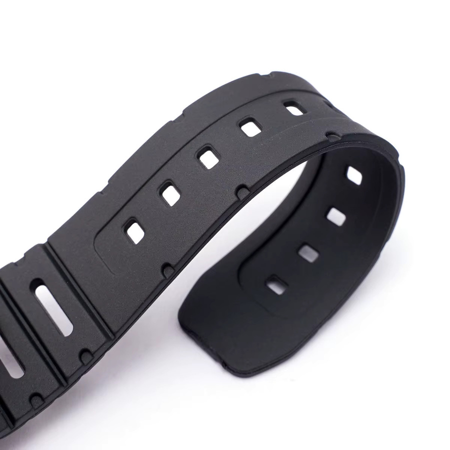 strapfreak Uhrenarmband Kunststoff, Schwarz, Herren - Bild 4