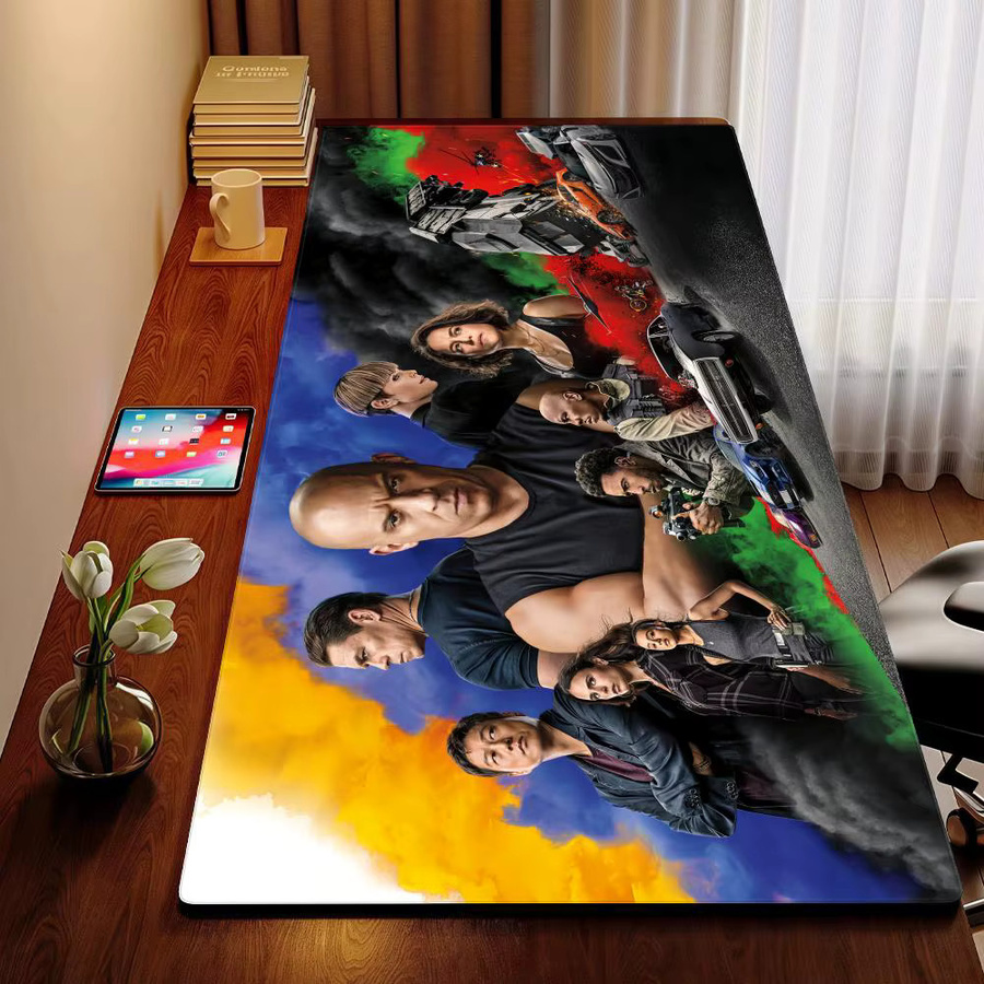Furious Pad XXL Gaming Mauspad in Schwarz und Multicolour für Tastatur und Laptop - Bild 2