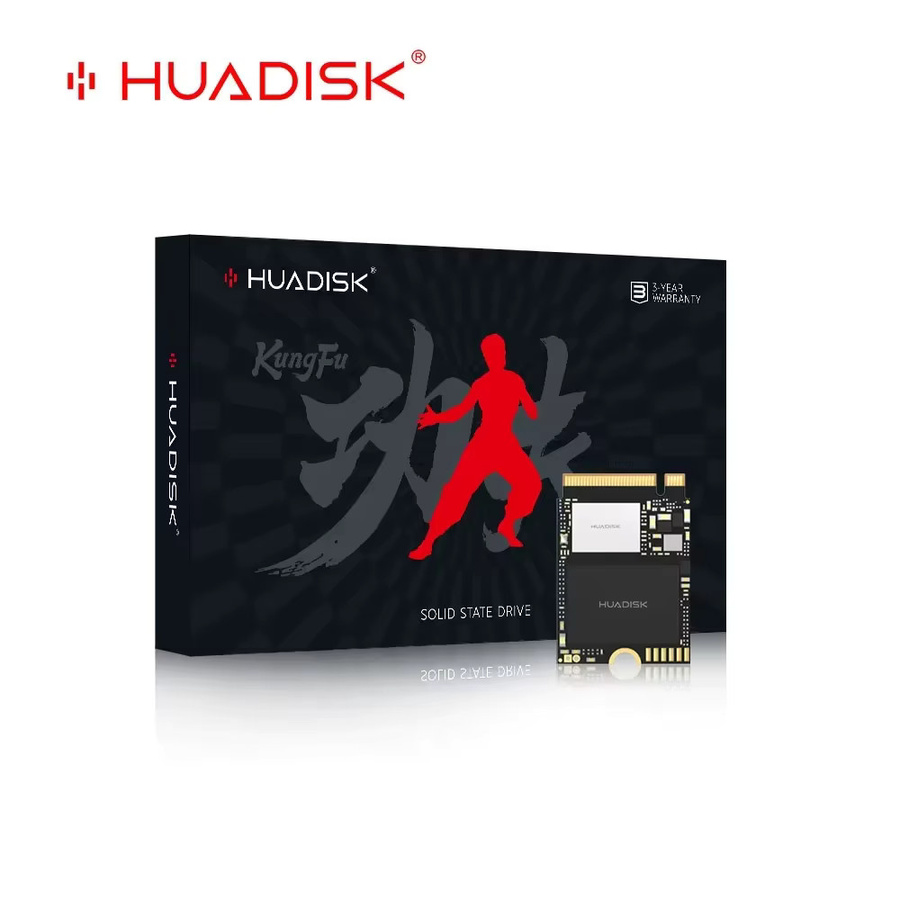 HUADISK NVMe M.2 SSD PCIe Gen 3x4 2230 in Schwarz für Mini-PC, Microsoft Surface Pro X/Pro 7 und ROG Ally - Bild 4