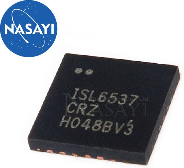 NASAYI 5er-Set QFN-Halbleiter ISL6324ACRZ ISL6327CRZ ISL6537CRZ ISL88731AHRZ ISL88731CHRTZ in Schwarz - Bild 1