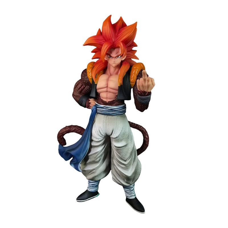 Bandai Dragon Ball GT Super Saiyajin 4 Gogeta Actionfigur aus PVC in Weiß - Bild 3