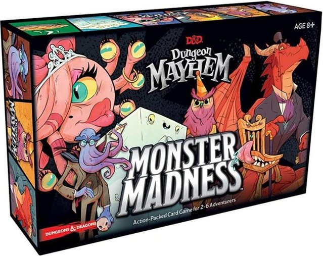 TinyJoy Dungeon Mayhem Monster Madness, Kartenspiel, ab 8 Jahren - Bild 1