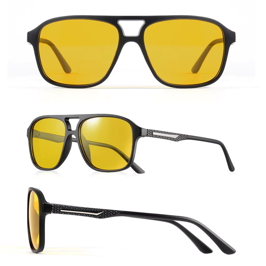 CRIXALIS Sonnenbrille Aviator, Vollrand, Kunststoff, Schwarz, Unisex - Bild 2