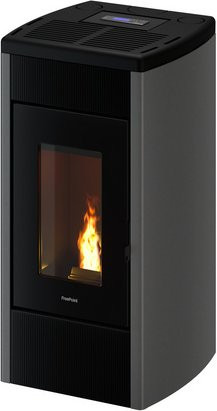 Freepoint Pelletofen Duke 14 kW in Silber mit Automatik und WiFi-Funktion - Bild 3