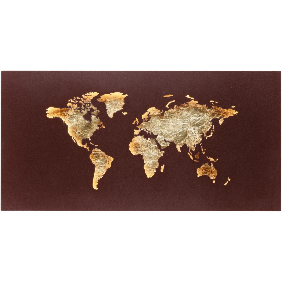 Paul Neuhaus LED-Wandleuchte Map in Rost und Bronze, B: 60 cm, H: 30 cm - Bild 2