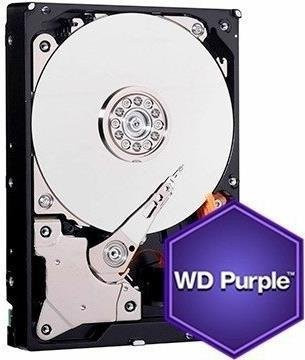Western Digital WD Purple Surveillance Festplatte WD84PURZ, 8 TB, 3.5 Zoll, SATA 6Gb/s, 5640 U/min, 128 MB Puffer, Silber - Bild 1