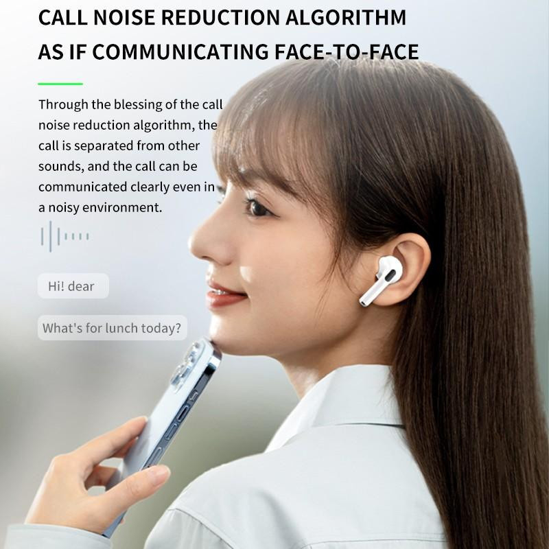 Pro4 TWS Bluetooth Headset mit LED Digital Display, wasserfeste HiFi drahtlose Sport Kopfhörer in Weiß - Bild 8