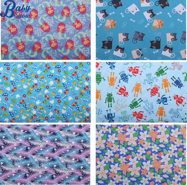 Babyshow DIY Stoffwindel Material aus wasserdichtem PUL-Stoff in Mehrfarbig - Bild 1