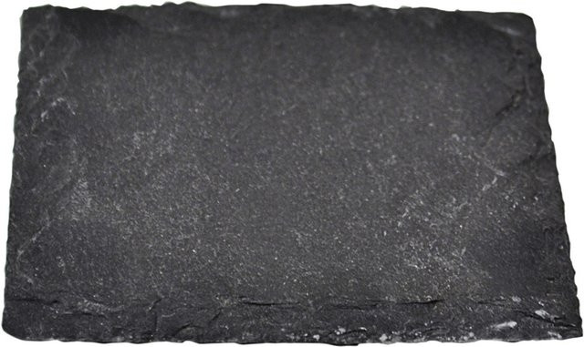 Stalgast Fingerfood-Schieferplatte quadratisch, Grau, 4er Pack, B: 10 cm, H: 0,5 cm - Bild 1